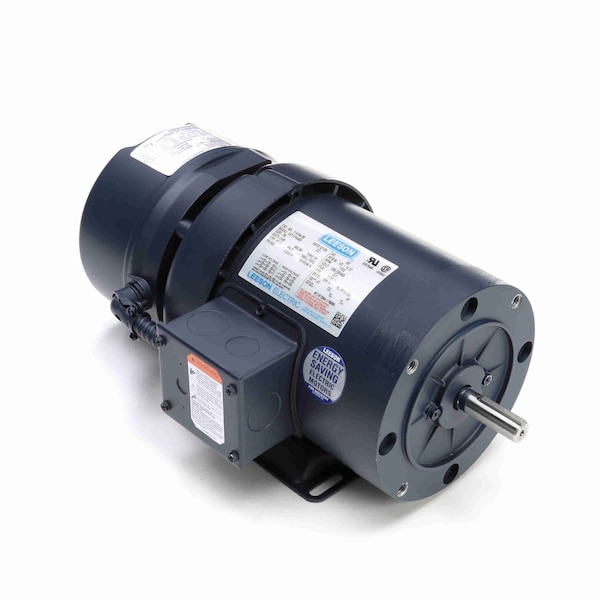 Leeson 0.75Hp Gen Purp Motor, 3Phase, 900 Rpm, 208-230/460V, 145T Frame, Tefc 121199.00 - main
